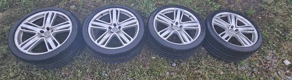 Jante originale Audi A8, R21, cu anvelope de vara Pirelli Zero dot 22