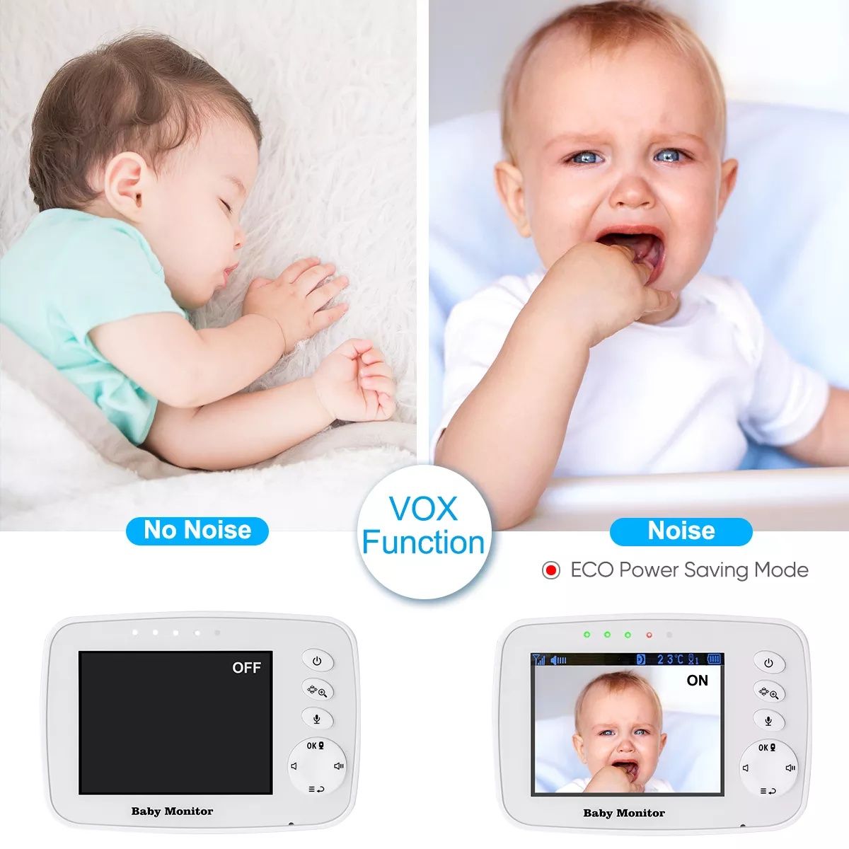 Видеоняня, няня, бейбифон, babyphone, baby monitor SM32PTA