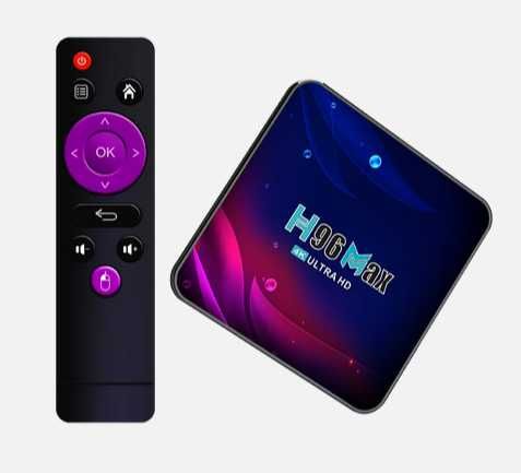 Android TV бокс 4GB RAM, 32GB ROM, 4K, Bluetooth, RJ-45, WiFi