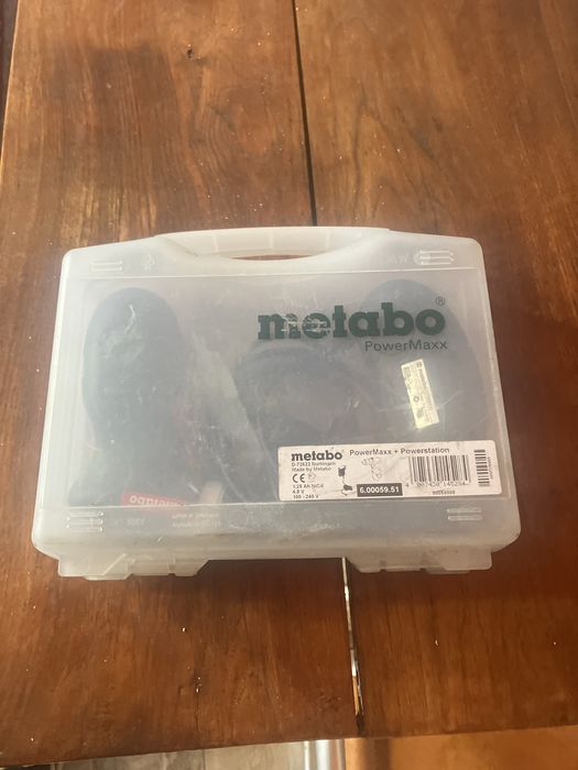 Set filetanta, lanterna , metabo