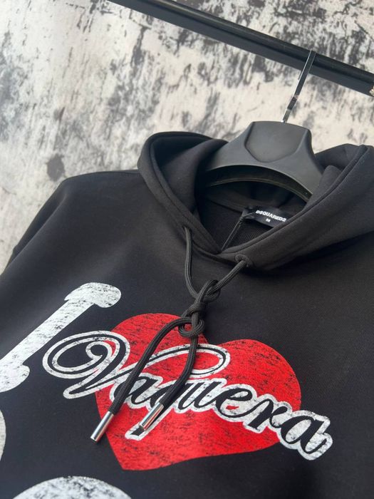 Hanorac Dsquared Premium Alb Negru