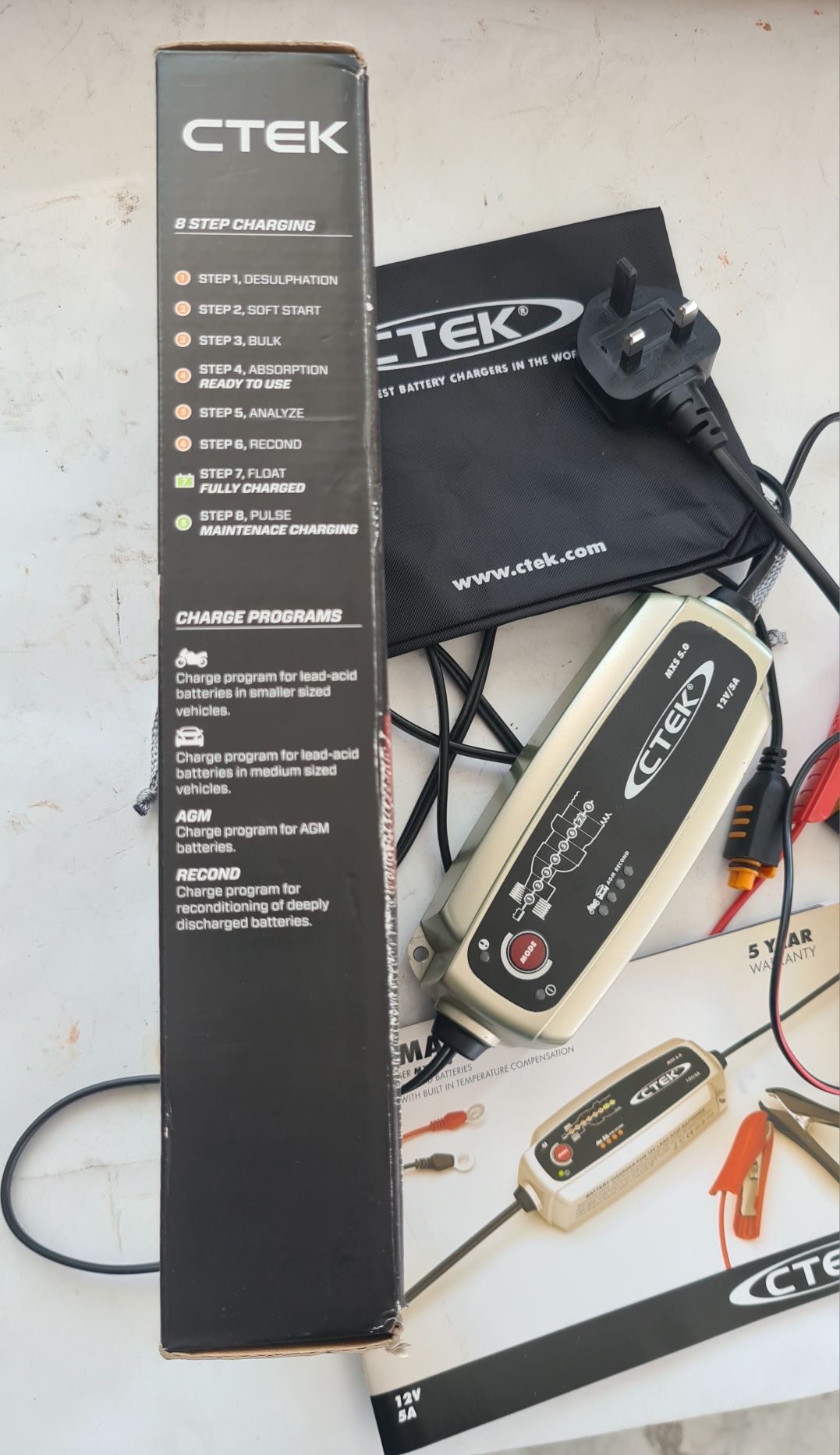 Ctek зарядно 12v