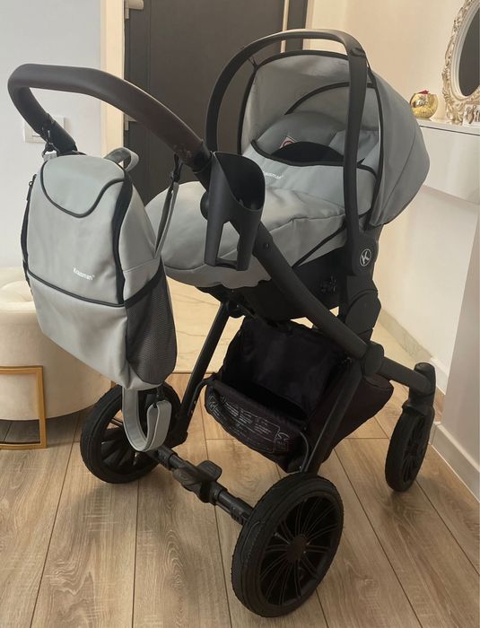Krausman – Carucior 3 in 1 Rider Soft Light Grey