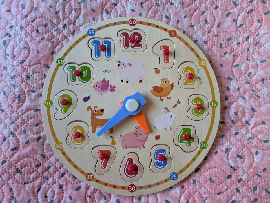 Playtive Ceas Puzzle cu Numere