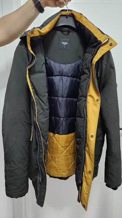 Geacă Iarnă Bărbați Colin's Kaki/Verde (Mărimea S, se potrivește M)