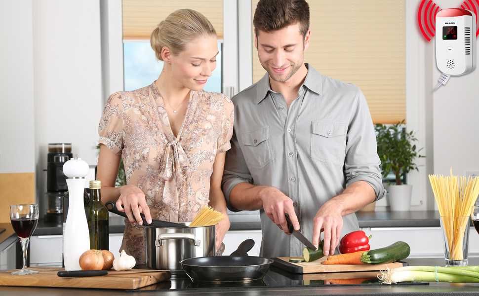 Детектор за газ MKANG, газ детектор за течове на пропан-бутан/газ