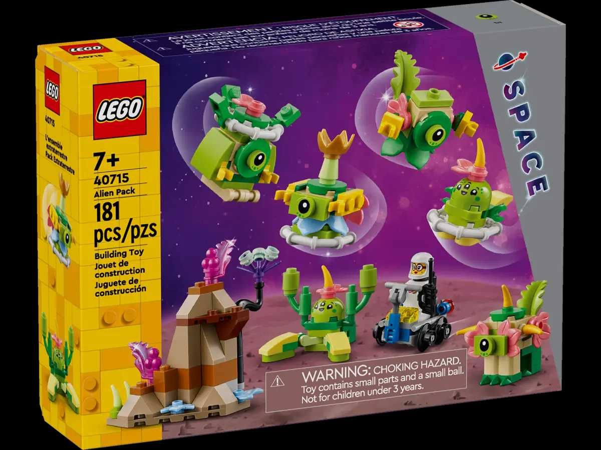 Lego Space 40715 Space Alien Pack / 40716 Alien Planet Habitat