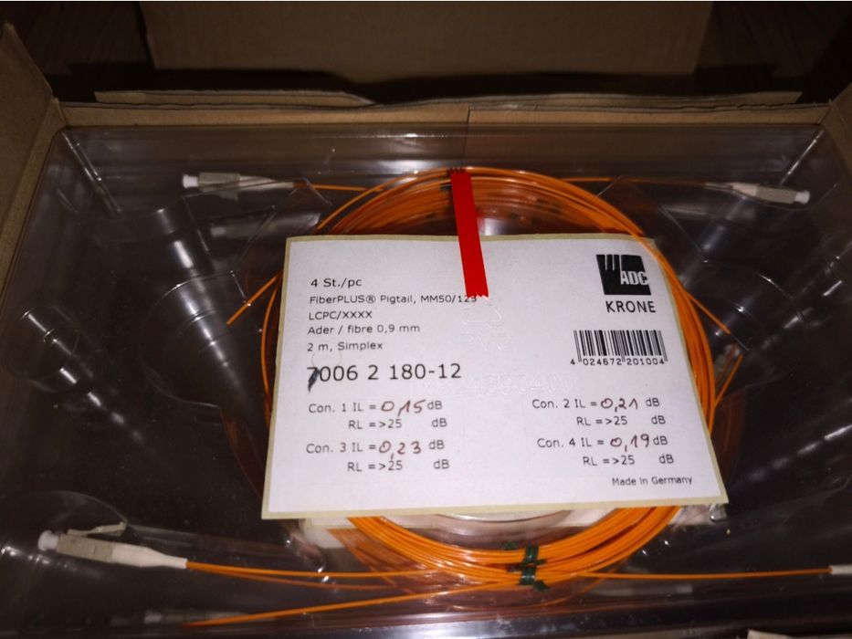 Пигтейлы ММ LC .