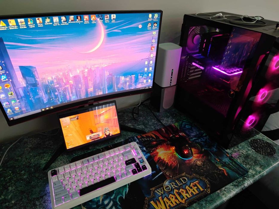 Геймърски Компюрър. Rtx 3060ti, Ryzen 5700x.