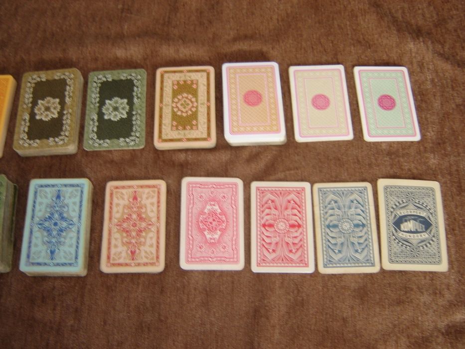 carti de joc anii 70-80 GDR incomplete