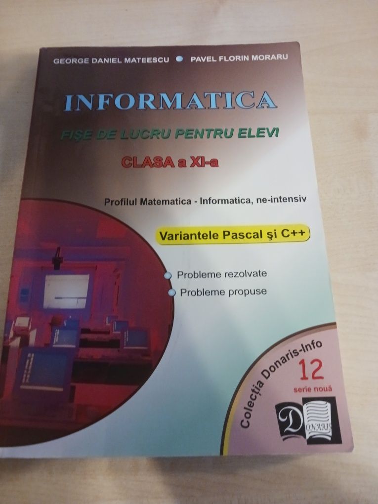 Manual informatica clasa a 11a