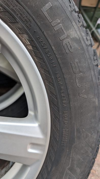 Set jante originale Toyota RAV4 și anvelope de vara