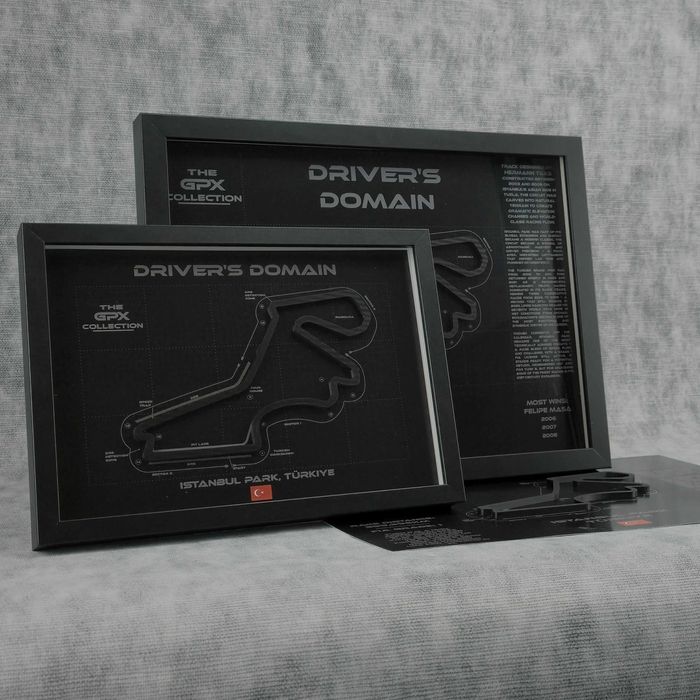 Istanbul Park – Hartă 3D circuit Formula 1 Turkish GP • GPX Collection