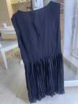 Rochie mango bleumarin potrivita si pentru birou