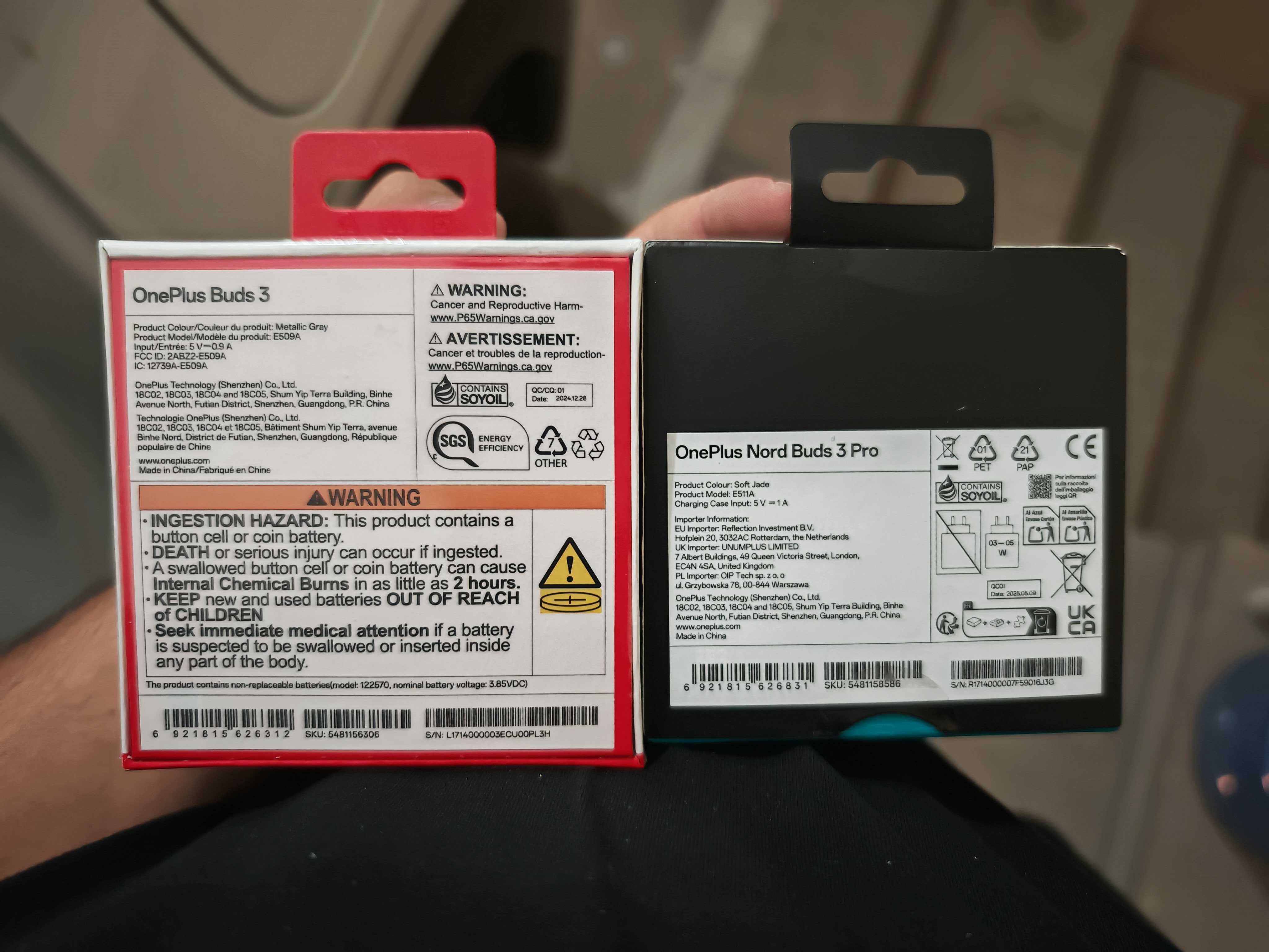 OnePlus Nord Buds 3 Pro & Buds 3 (обычный)