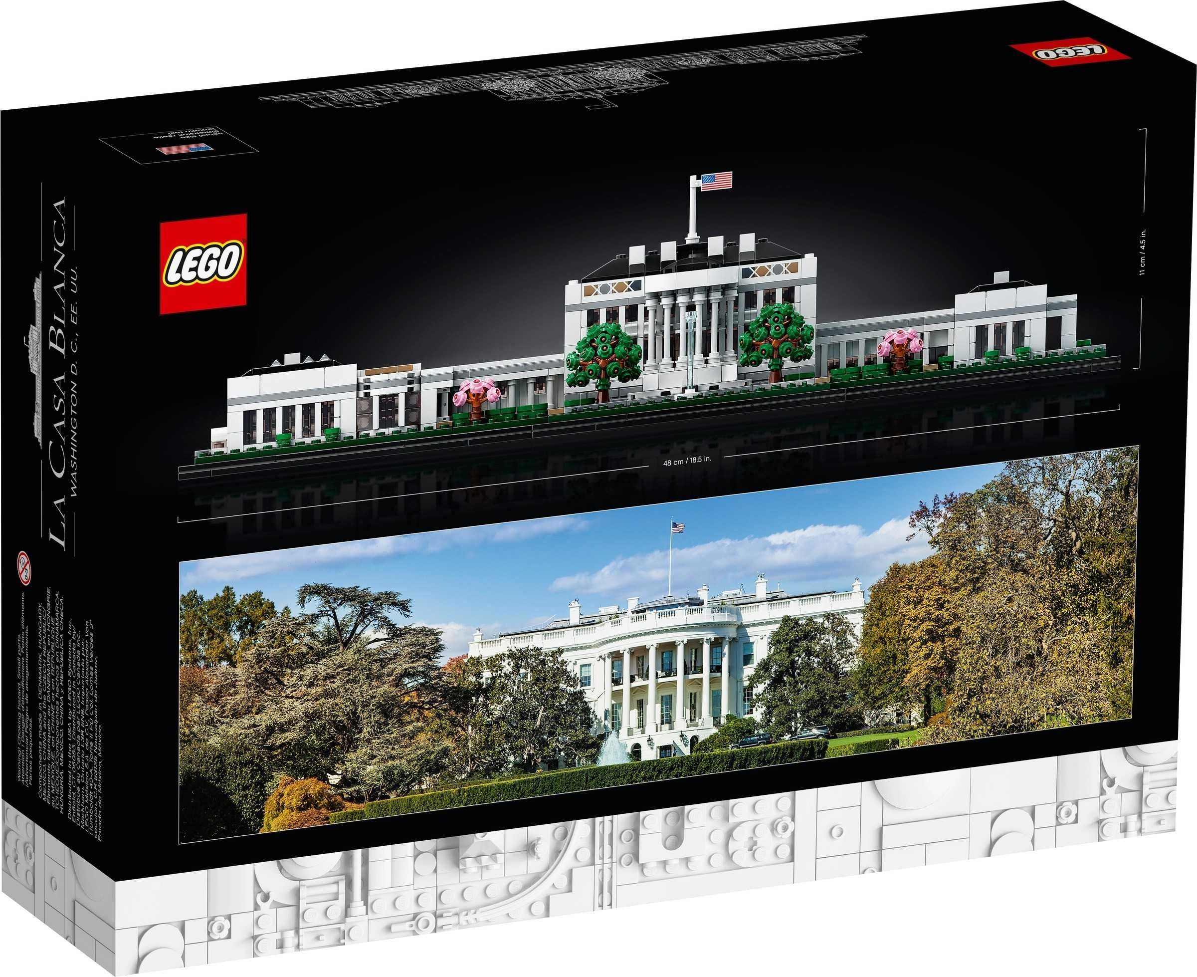 LEGO Architecture  21054 : White House - Casa Alba -NOU, sigilat