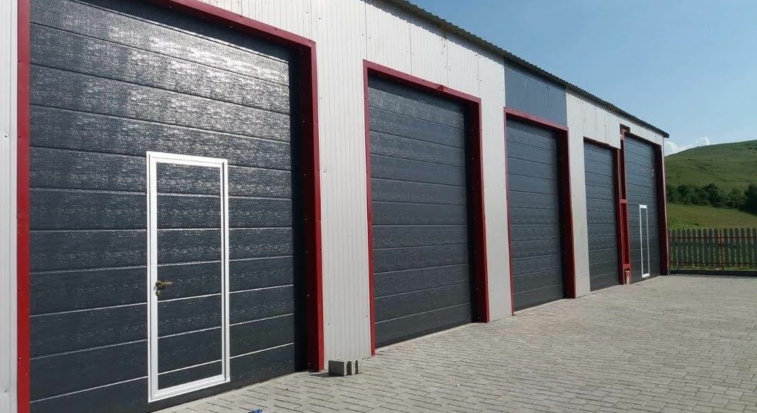 Vand hala metalica 8x35,structura,panouri sandwich și alte dimensiuni