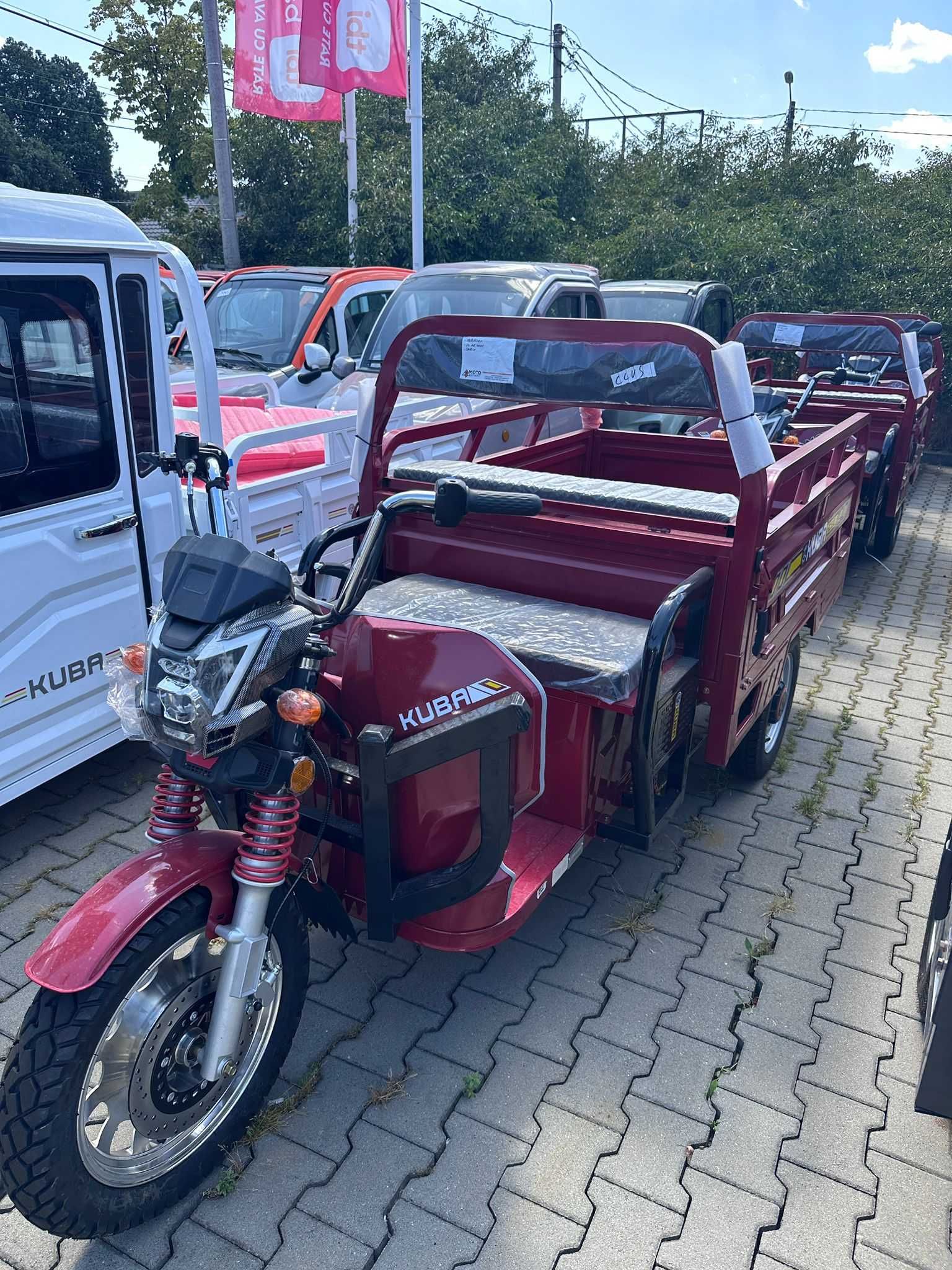 Triciclu Electric Kuba GL15000 - 60 Km autonomie - 600 kg