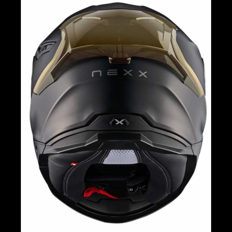 Каска NEXX Y100R SUBSONIC Black Gold Matt размери XS,S,M,L,XL,2XL
