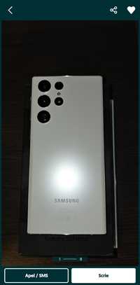 Samsung S22 Ultra Alb 256/12 Gb Ram -Impecabil