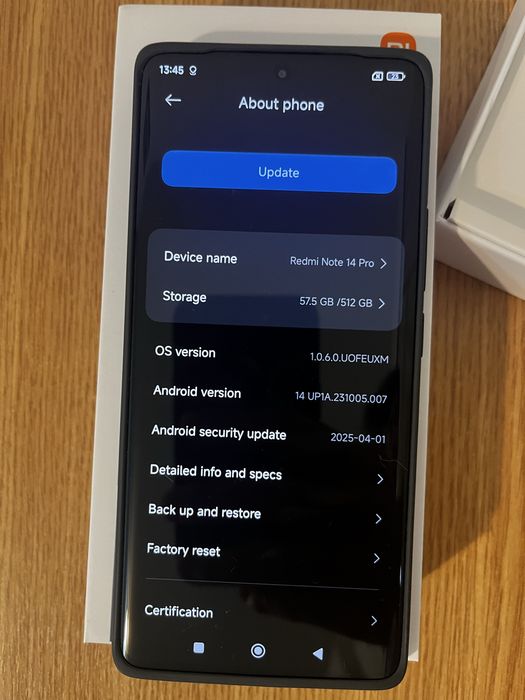 Xiaomi Redmi Note 14 Pro 512GB/12GB