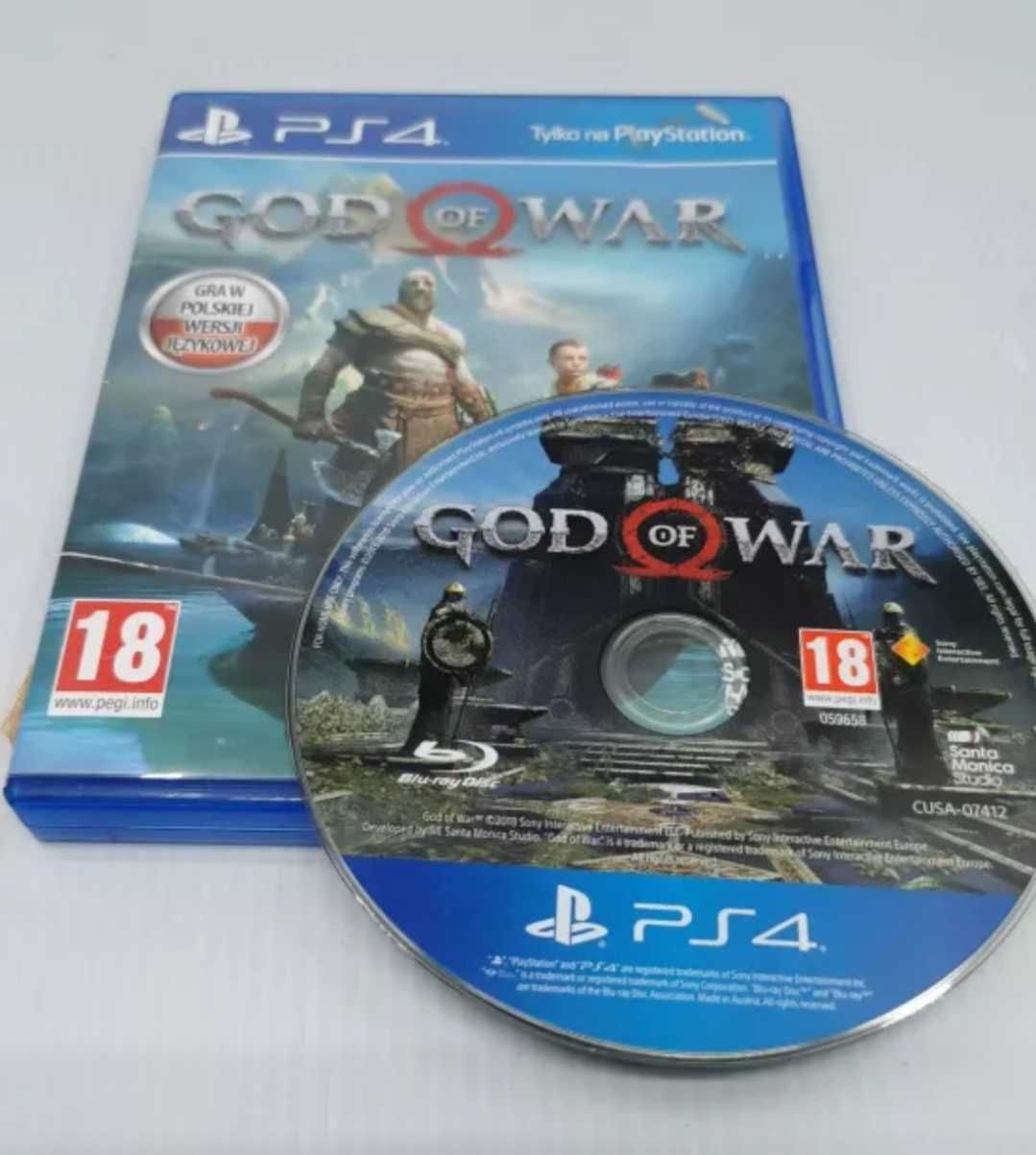 PS4 God of war PlayStation 4 и 5