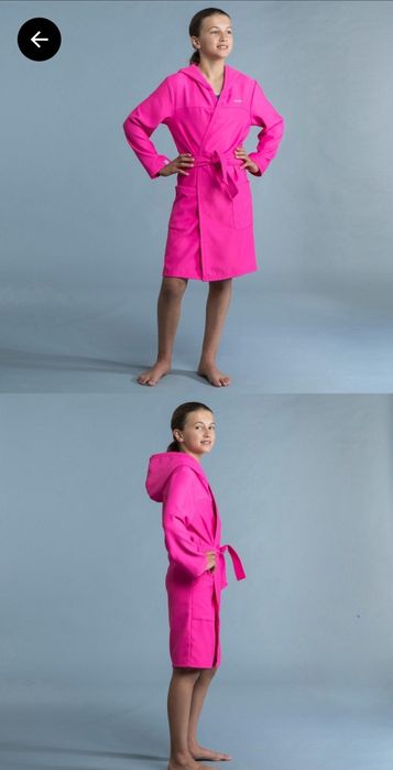 Halat roz din microfibra Nabaiji 5/6 ani mărimea 113-122