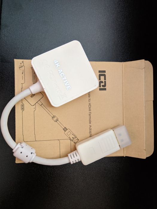Adaptor activ GPU 4K DisplayPort (DP) - HDMI, pentru PC, sigilat