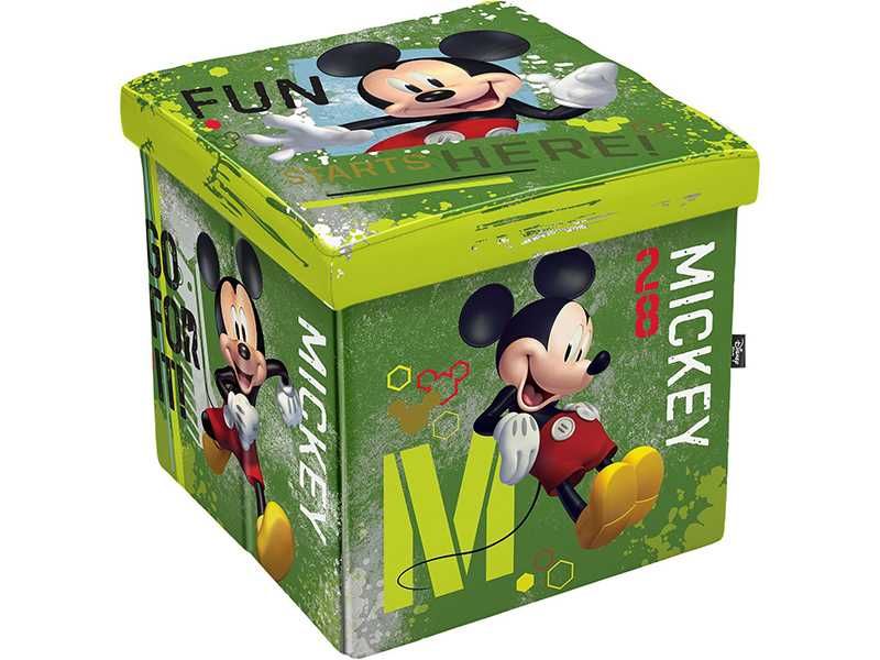 НОВИ! Табуретка сгъваема Disney 3в1 38х38х38см до 150кг