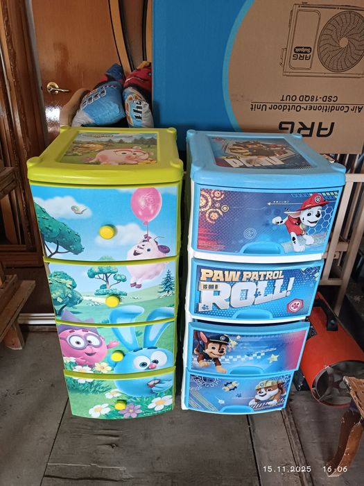 Продам детские шкафы пластиковые