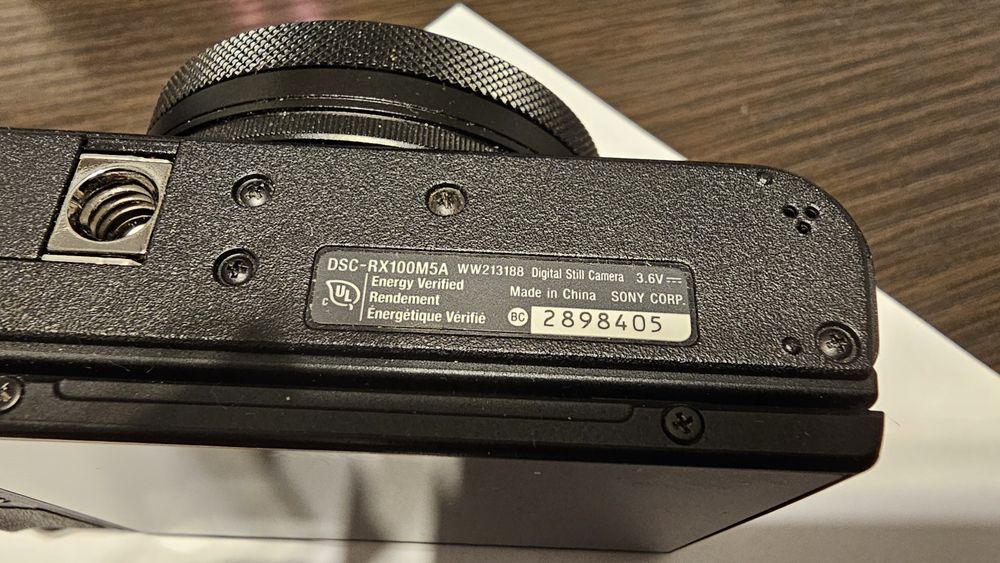 Sony RX100 Mark 5a 4k