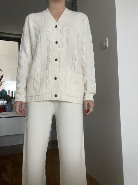 Set tricot Loro Piano M-L 100% casmir nou