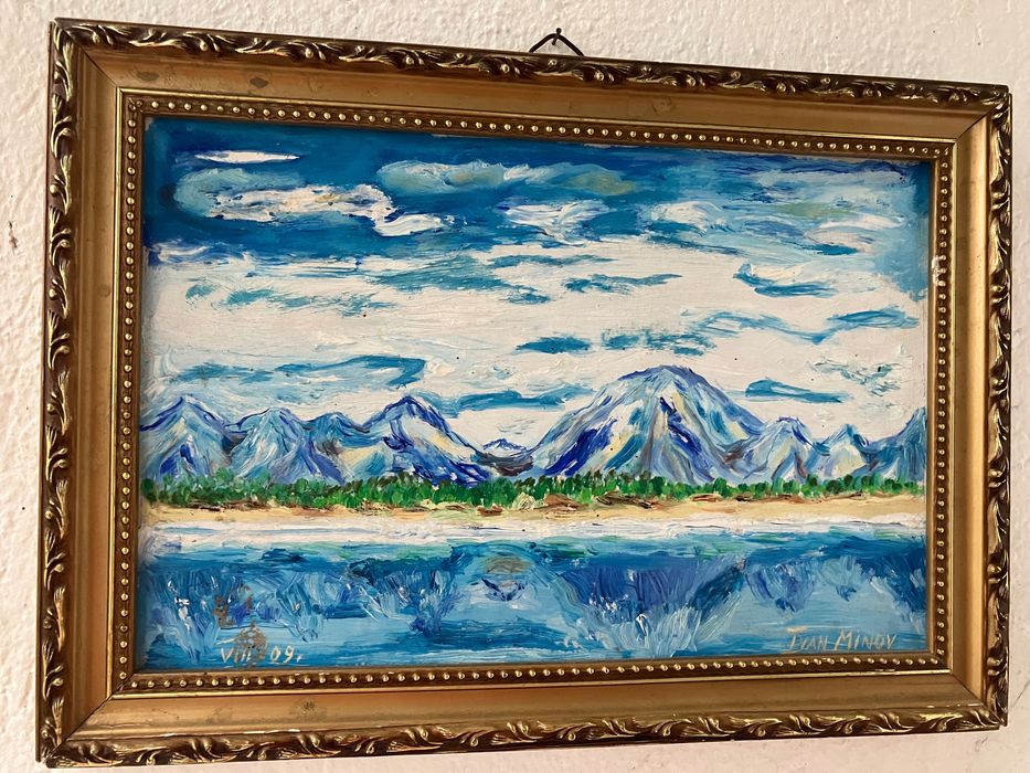 Картина рисувана с маслени бои