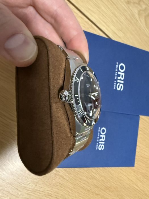 Oris divers 65, modelul nou, 39 mm impecabil, garantie.