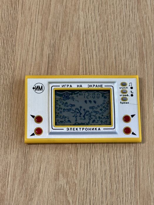 Електроника руска ретро електронна игра советска конзола Жаба