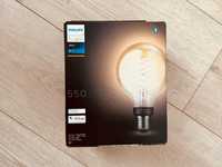 Becuri inteligente LED filament Philips Hue E27 G93