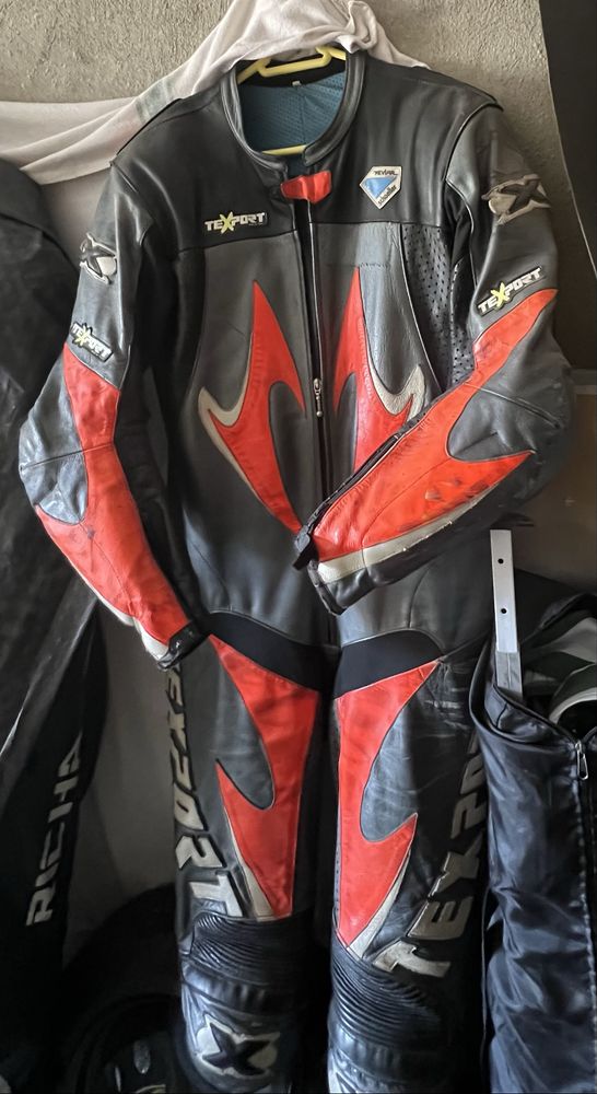 Кожен мото панталон ixs 52-54 M-L
