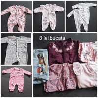 Overall/ bodyuri intregi bebe 62 -68 ( fetițe)