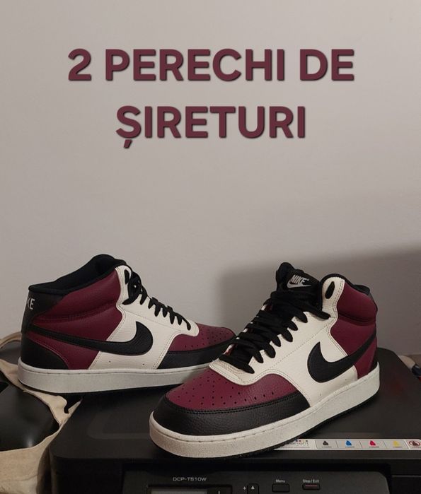Nike Court Vision Mid Next Nature Dark Beetroot