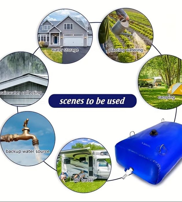 rezervor de apa pliabil de 330l