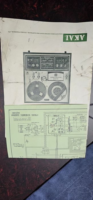 Magnetofon akai 1730dss intr-o stare perfecta