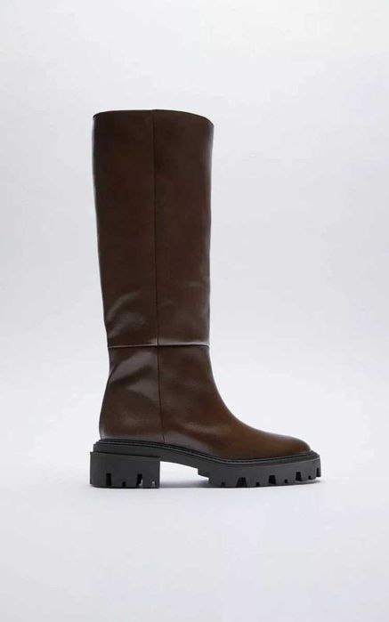 Cizme piele dama  Zara 40