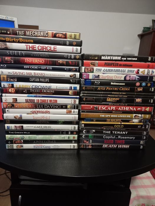 Calculatoare birou,masă,buzunar,colecție filme dvd,bluray,originale
