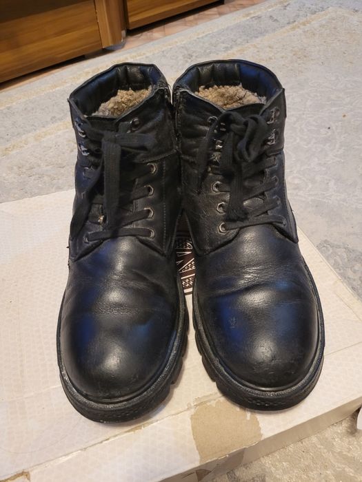 Мужской зимний обувь. Полностью натуралка
