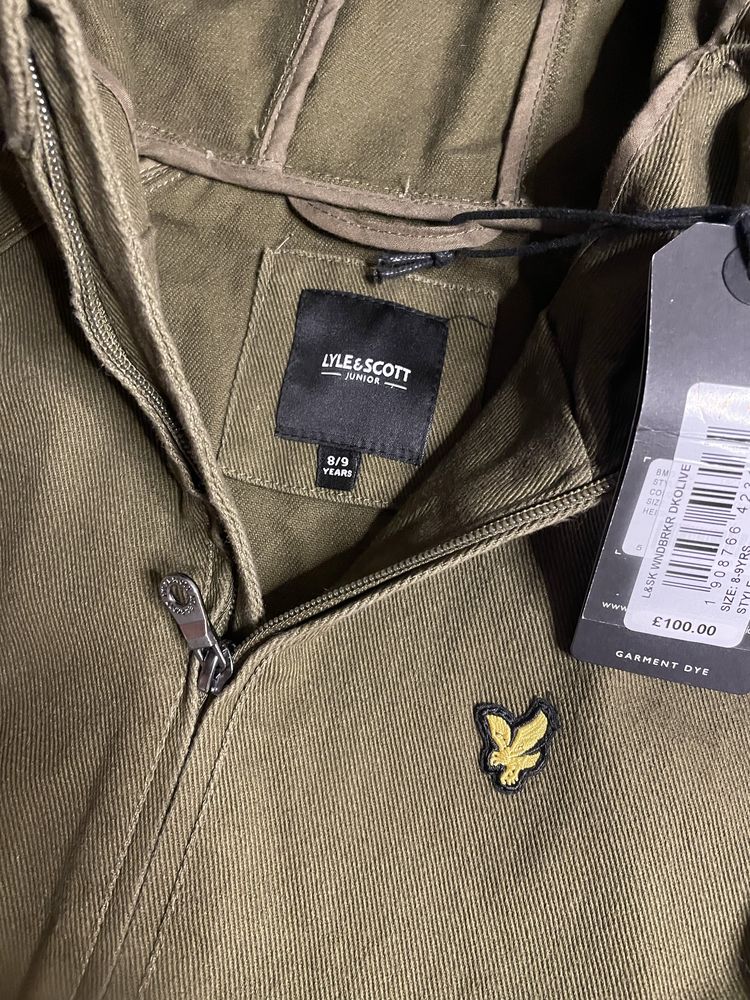 Lyle&Scott DarkOlive 8/9 years