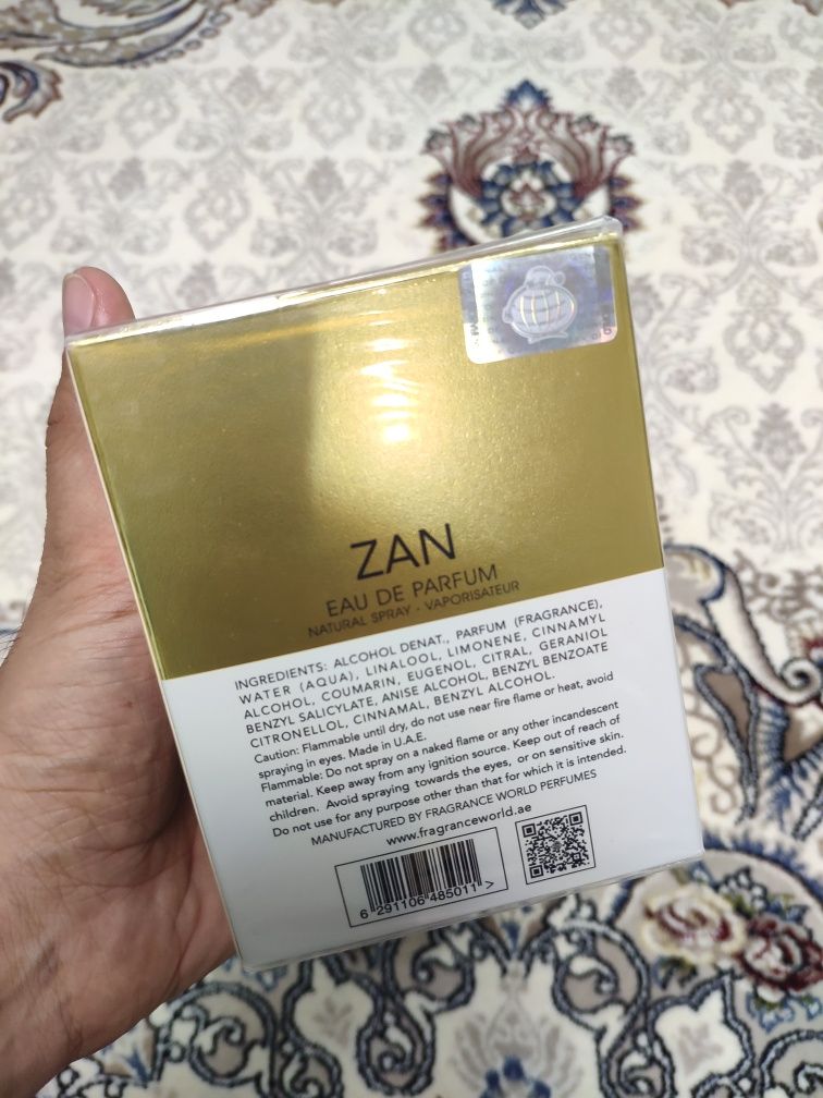 Zan & Zan ELIXIR EDITION Dubay original parfum atir duxi Парфюм Духи