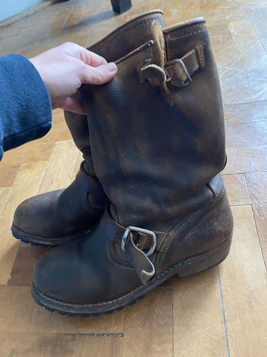 (REZERVATE) cizme "cowboy"/western/moto