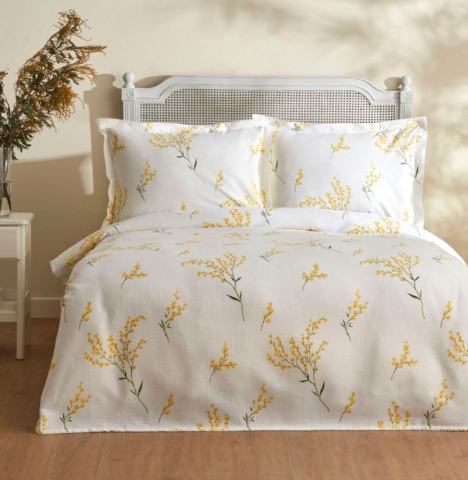 Новый Karaca комплект постельного белья с покрывалом. Турция. 100% хб.