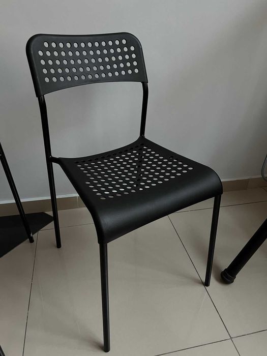 Стул АДДЕ ИКЕА черный