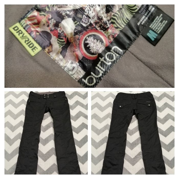 BURTON pantaloni SKI munte DRYRIDE damă TOP | M | transport GRATUIT‼️